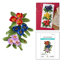 Spellbinders stanssi Serenity Garden, Primrose