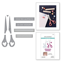 Spellbinders stanssi Sharon's Scissors