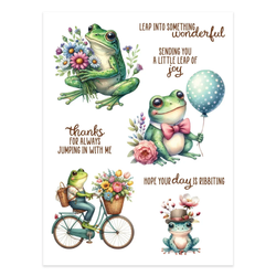 Spellbinders Rub-Ons siirtokuvat Little Leaps