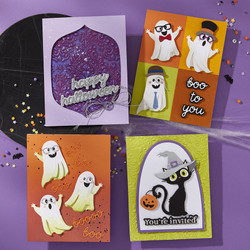 Spellbinders Simon Hurley kohokuviointikansio Damask