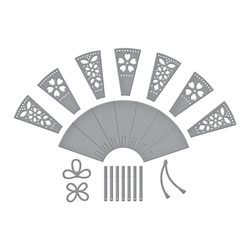 Spellbinders stanssi Fan & Bow