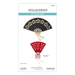 Spellbinders stanssi Fan & Bow