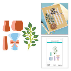 Spellbinders stanssi Containers and Foliage by Lisa Horton 