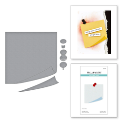 Spellbinders stanssi Push Pin Notes