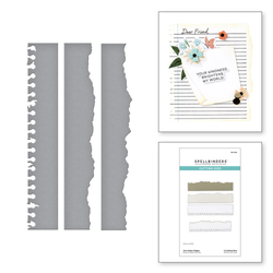 Spellbinders stanssi Torn Paper Edges