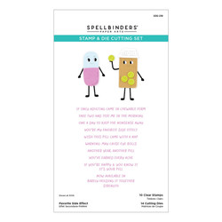 Spellbinders leima- ja stanssisetti Favorite Side Effect