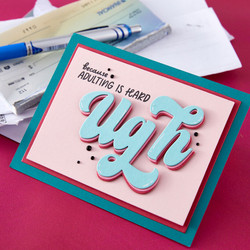 Spellbinders leima- ja stanssisetti Ugh