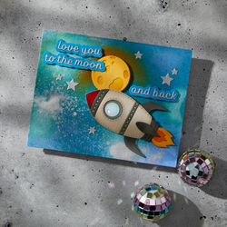 Spellbinders stanssi To The Moon