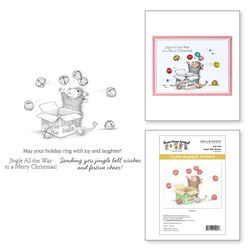 Spellbinders House-Mouse leimasin Jingle Bell Wishes