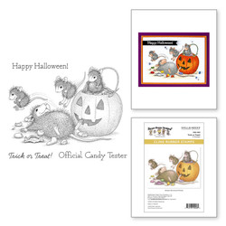 Spellbinders House-Mouse leimasin Trick or Treat!
