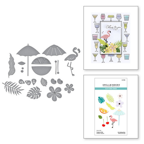 Spellbinders stanssi Tropical Flair