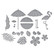 Spellbinders stanssi Tropical Flair