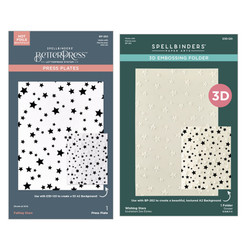 Spellbinders Wishing and Falling Stars -setti