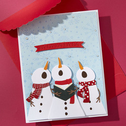 Spellbinders stanssi Wonderland, The Snow Notes