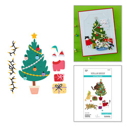Spellbinders stanssi Christmas Cats Accessories