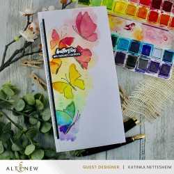 Altenew Stamp & Paint: Butterflies -stanssi