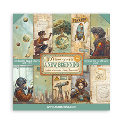 Stamperia paperipakkaus A New Beginning, 12