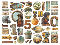 Stamperia leikekuvat A New Beginning