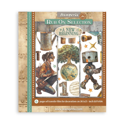 Stamperia A New Beginning -siirtokuvat Assortment, 6kpl