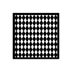 Stamperia sapluuna Alice in Christmas, Rhombus Pattern
