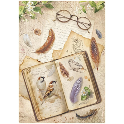 Stamperia riisipaperit All Around, Selection A4