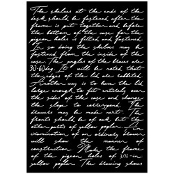 Stamperia BIG sapluuna Writings