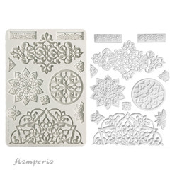 Stamperia Art Stories Big Silicon Mould -muotti Mandala, A4