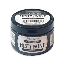 Stamperia Misty Paint -maali, sävy Deep Black