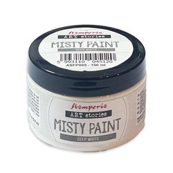 Stamperia Misty Paint -maali, sävy Deep White