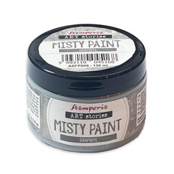 Stamperia Misty Paint -maali, sävy Graphite