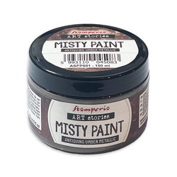 Stamperia Misty Paint Metallic -maali, sävy Antiquing Umber
