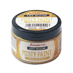 Stamperia Misty Paint Metallic -maali, sävy Golden Sun