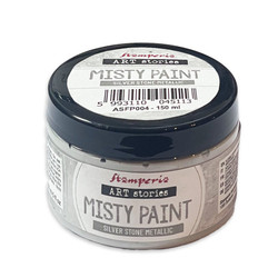 Stamperia Misty Paint Metallic -maali, sävy Silver Stone