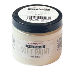 Stamperia Soft Paint -maali, sävy Off White 