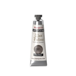 Stamperia Art Stories Wax Patina, sävy Titan SIlver
