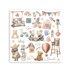 Stamperia Baby -siirtokuvat Assortment, 6kpl