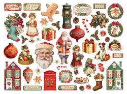 Stamperia leikekuvat Classic Christmas