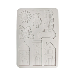 Stamperia muotti Cozy Family, A5