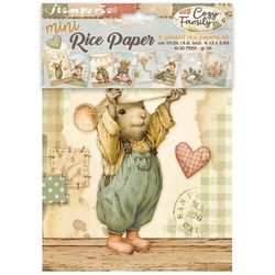 Stamperia riisipaperit Cozy Family, A6
