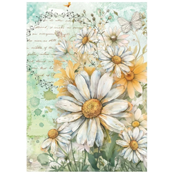 Stamperia riisipaperit Daisy Art, A6