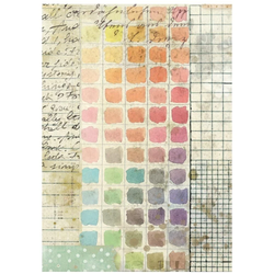 Stamperia riisipaperit Daisy Art, Backgrounds, A6