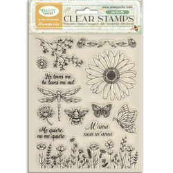 Stamperia leimasin Daisy Art