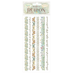 Stamperia Daisy Art -siirtokuvat Stripes