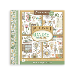 Stamperia Daisy Art -siirtokuvat Assortment, 6kpl