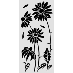 Stamperia sapluuna Daisy Art, Daisies