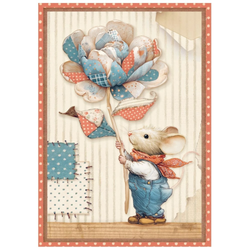 Stamperia riisipaperit Family, A6