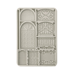 Stamperia muotti Fence and Door, A5