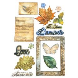 Stamperia muotti Flowers and Poems, A5
