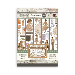 Stamperia Washi Pad -pakkaus Flowers and Poems
