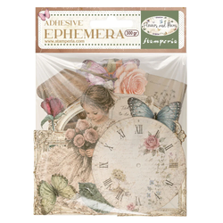 Stamperia leikekuvat Flowers and Poems Ephemera